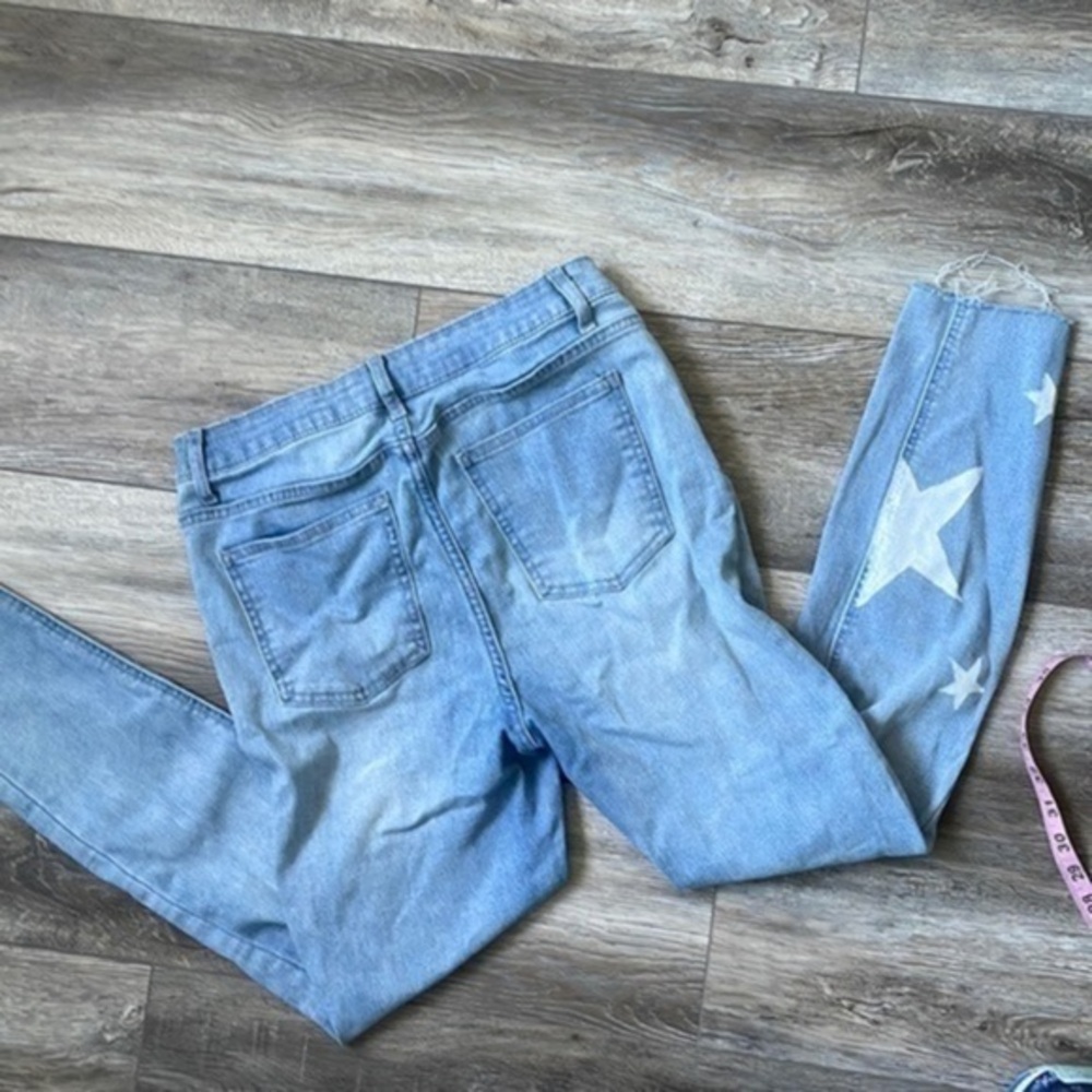 Harper Heritage jeans High rise skinny size 28 with stars